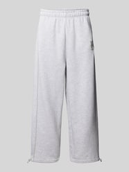 Wide Leg Sweatpants mit Label-Print von KARL KANI Grau - 1