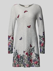 Regular Fit Kleid in Strick-Optik von Apricot - 13