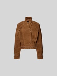 Lederjacke aus echtem Ziegenleder von ROTATE - 1