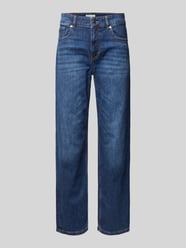 Baggy Fit Jeans mit Gürtelschlaufen von Christian Berg Woman Blau - 26