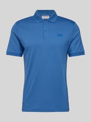 Regular Fit Poloshirt mit Knopfleiste von CK Calvin Klein Blau - 22