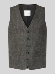 Regular Fit Weste aus reiner Viskose mit Paspeltasschen von ROY ROBSON - 2