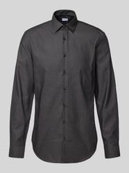 Slim Fit Business-Hemd mit Knopfleiste von Jake*s - 43