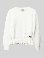 Strickpullover mit Strukturmuster von Guess Beige - 34