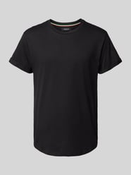 T-Shirt mit Label-Stitching von Replay Schwarz - 23