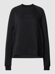 Sweatshirt mit Label-Print von Marc O'Polo Denim Schwarz - 39