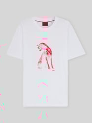 Regular fit T-shirt van puur katoen van HUGO - 17