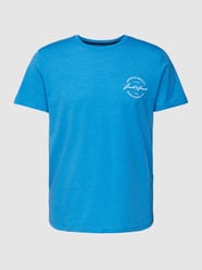 T-Shirt mit Rundhalsausschnitt Modell 'ACE' von Jack & Jones Blau - 27