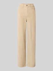 Wide Leg Cordhose aus Baumwoll-Mix Modell 'HOPE' von ONLY Beige - 34