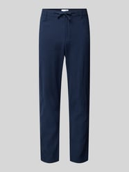 Slim Tapered Fit Hose mit Tunnelzug Modell 'Brody' von SELECTED HOMME - 35