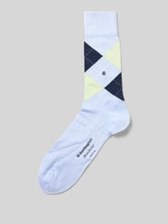 Socken mit Label-Applikation Modell 'MANCHESTER' von Burlington - 8