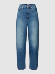 Jeans mit Label-Detail Modell 'BALLOON' von Tommy Hilfiger Blau - 42