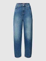 Jeans mit Label-Detail Modell 'BALLOON' von Tommy Hilfiger Blau - 41