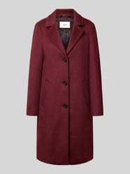 Regular Fit Mantel mit Woll-Anteil von s.Oliver RED LABEL Bordeaux - 33