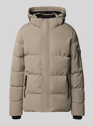 Regular Fit Steppjacke mit Reißverschlusstaschen Modell 'JAXHAM' von Cars Jeans Beige - 2