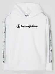 Custom Fit Hoodie mit Logo-Streifen von CHAMPION Weiß - 43