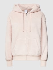 Sweatjacke aus Teddyfell von CHAMPION Rosa - 42