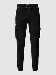 Cargohose mit Label-Detail von REVIEW Schwarz - 17