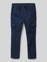 Regular Fit Jogpants mit Baumwoll-Futter Modell 'PELLE' von s.Oliver RED LABEL Blau - 7