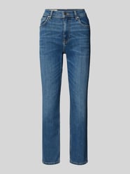 Regular Fit Jeans mit verkürztem Schnitt von Gant Blau - 4
