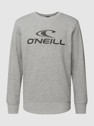 Sweatshirt mit Logo-Print Modell 'CREW' von ONeill Grau - 43