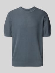 T-shirt met ribboorden, model 'CASPER' van JAKE*S STUDIO MEN - 7