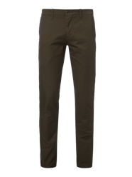 Slim Tapered Fit Chino mit Stretch-Anteil von Carhartt Work In Progress Grün - 4