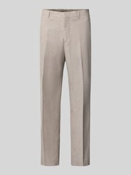 straight fit broek van linnenmix model 'Wesley' van Matinique - 29