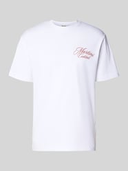 t-shirt o kroju regular fit z czystej bawełny model 'FRED' od ONLY & SONS - 28