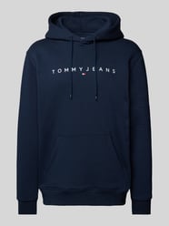 Hoodie mit Label-Stitching von Tommy Jeans Blau - 13