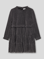 Kleid mit Effektgarn von s.Oliver RED LABEL Schwarz - 2