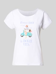 T-Shirt aus reiner Baumwolle von Christian Berg Woman - 43