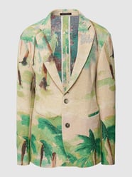 Blazer met all-over motief van Emporio Armani Groen - 39