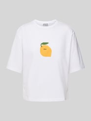 Oversized T-Shirt mit Motiv-Print von JAKE*S STUDIO WOMAN - 27