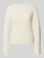 Gebreide pullover met raglanmouwen van QS - 38