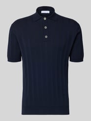 Slim Fit Poloshirt mit Knopfleiste von Manuel Ritz - 3