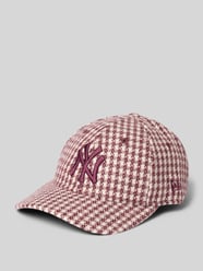 Base Cap aus Woll-Mix mit Karomuster von New Era Bordeaux - 19