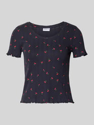 Pyjama-Oberteil mit Muschelsaum von Jake*s Casual - 4