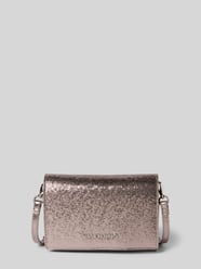 Schimmernde Handtasche mit Label-Applikation Modell 'EMBER' von VALENTINO BAGS - 35
