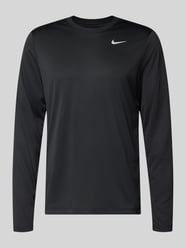 Bluzka z długim rękawem z nadrukiem z logo i okrągłym dekoltem od Nike Training - 28