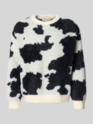 Sweter z dzianiny z okrągłym dekoltem od ANOTHER COTTON LAB - 45