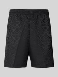 Korte regular fit broek met elastische band, model 'TIRO' van adidas Sportswear - 34