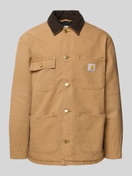 Regular Fit Jacke mit Umlegekragen Modell 'Chore' von Carhartt Work In Progress Beige - 20