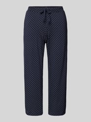 Pyjama-Hose mit elastischem Bund von Schiesser Blau - 47