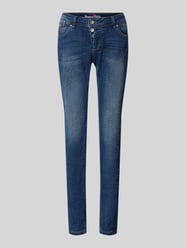 Slim Fit Jeans mit 5-Pocket-Design Modell 'Malibu' von Buena Vista Blau - 5