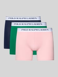 Trunks van katoenmix in 3-pack van Polo Ralph Lauren Underwear Fuchsia - 26