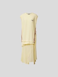 Midikleid aus reiner Viskose von Diesel Gelb - 1