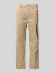 Straight Fit Chino aus Baumwoll-Mix von Tommy Hilfiger Beige - 47