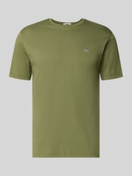 Regular Fit T-Shirt mit Logo-Stitching von GANT - 31