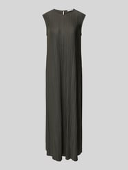 Maxikleid mit Plisseefalten Modell 'SAUMA' von Samsøe Samsøe Beige - 10
